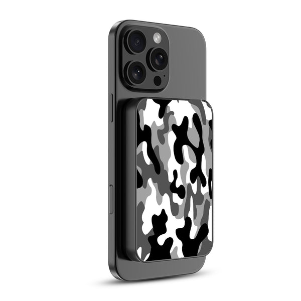 MyBat Design Lab 5000mAh Magnetic Wireless Power Bank - Black - Black & White Camouflage - MPBBAT131-BK-122-2.jpg