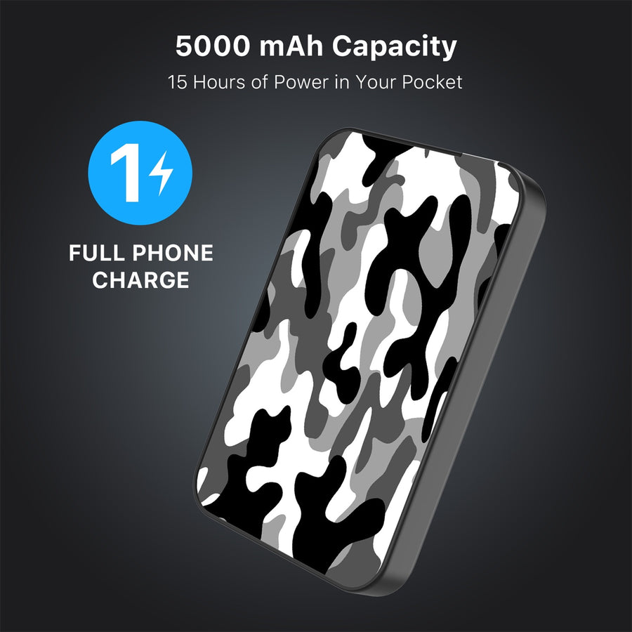 MyBat Design Lab 5000mAh Magnetic Wireless Power Bank - Black - Black & White Camouflage - MPBBAT131-BK-122-8.jpg