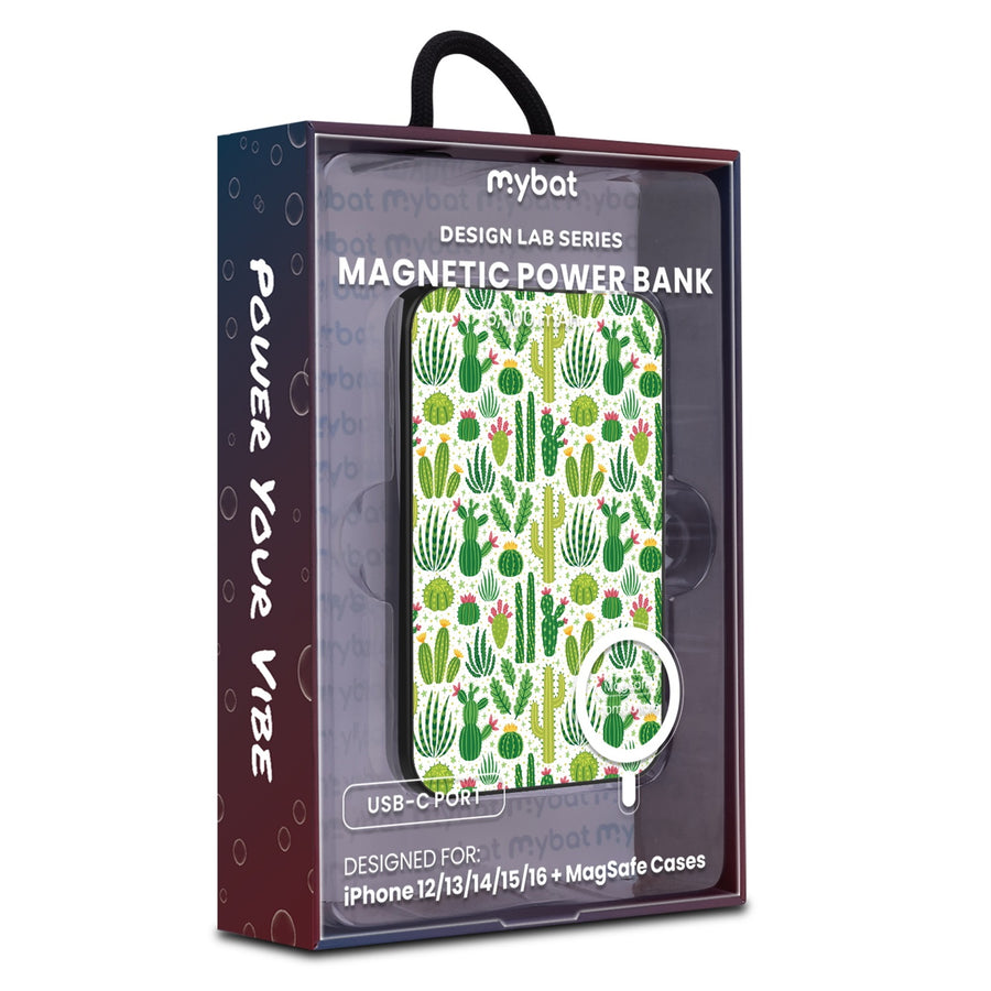 MyBat Design Lab 5000mAh Magnetic Wireless Power Bank - Black - Succulents - MPBBAT131-BK-123-9.jpg