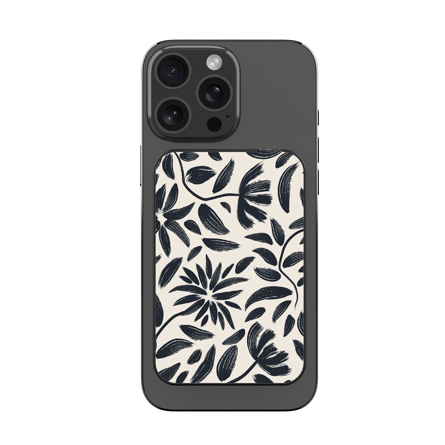 MyBat Design Lab 5000mAh Magnetic Wireless Power Bank - Black - Vintage Floral - MPBBAT131-BK-124-3.jpg