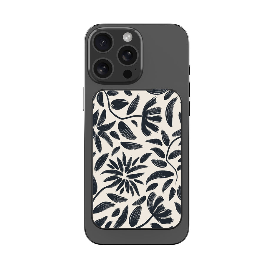 MyBat Design Lab 5000mAh Magnetic Wireless Power Bank - Black - Vintage Floral - MPBBAT131-BK-124-3.jpg