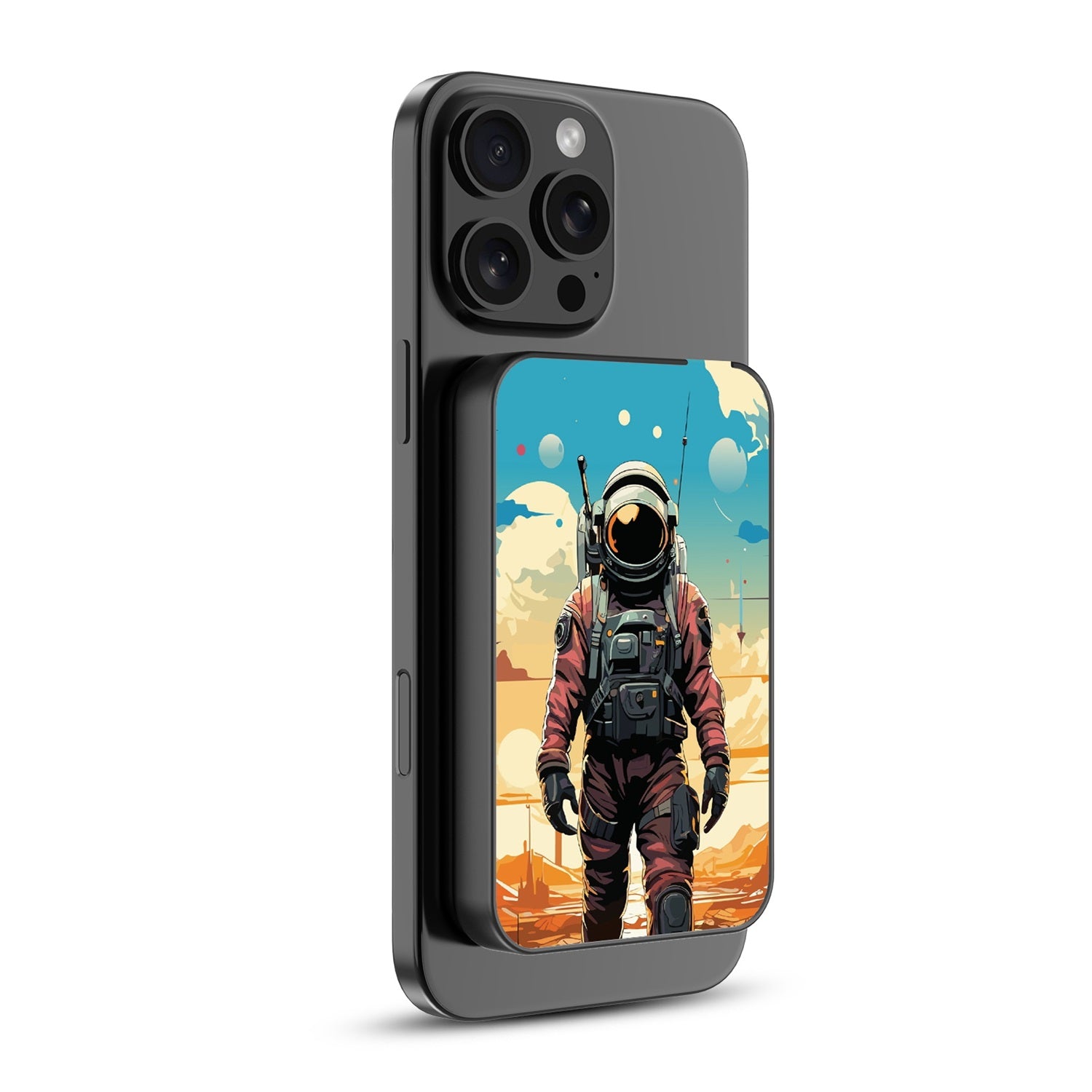 MyBat Design Lab 5000mAh Magnetic Wireless Power Bank - Black - Cosmonaut - MPBBAT131-BK-129-2.jpg