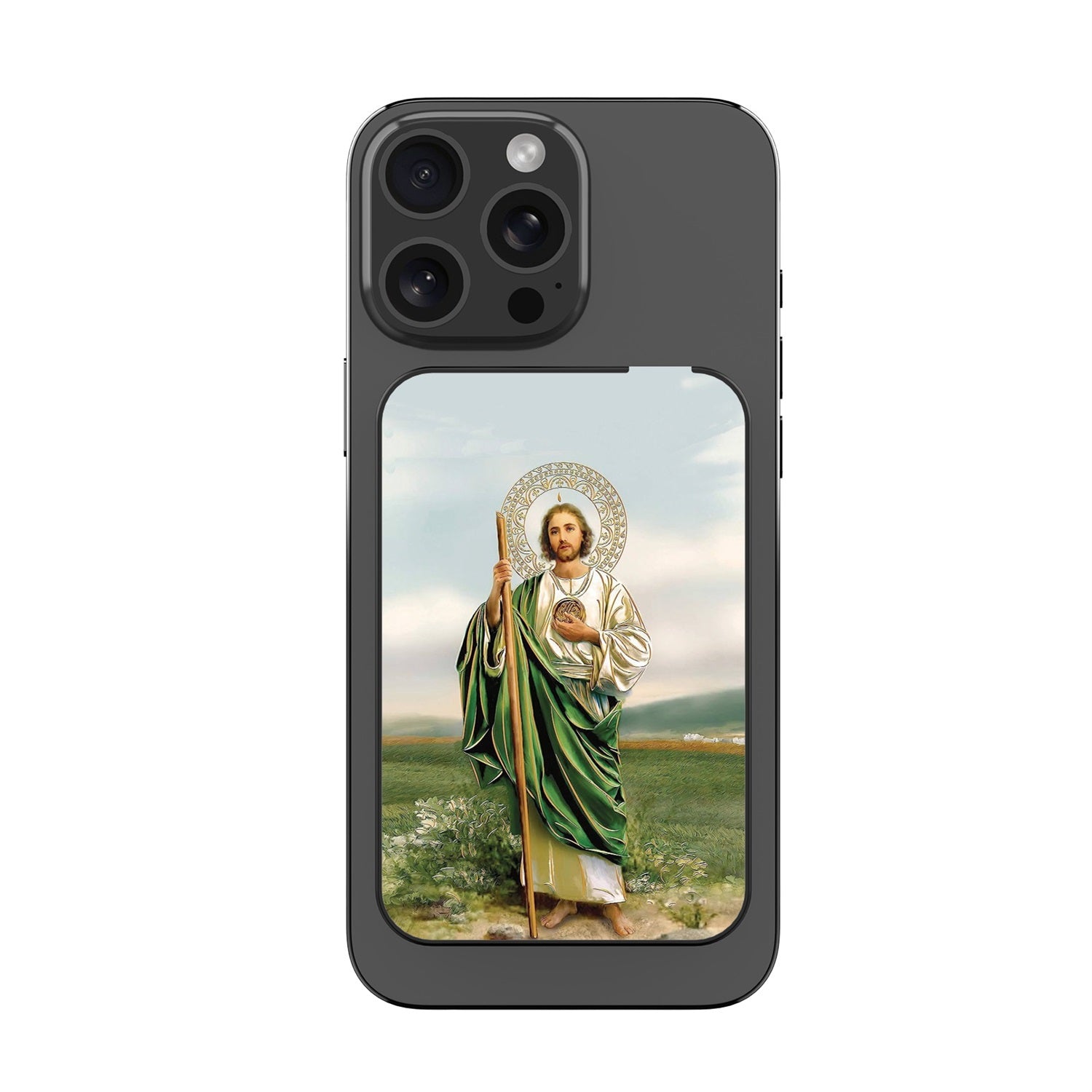 MyBat Design Lab 5000mAh Magnetic Wireless Power Bank - Black - Saint Judas - MPBBAT131-BK-138-3.jpg