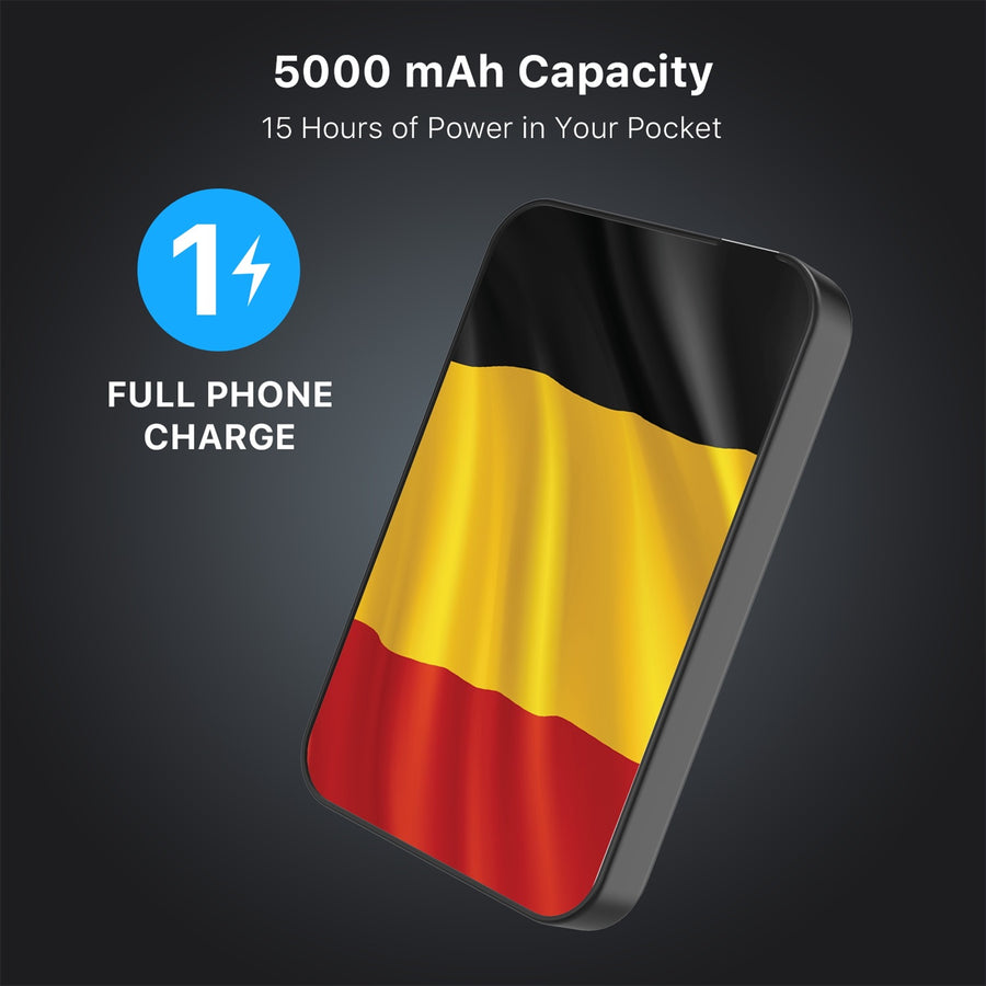 MyBat Design Lab 5000mAh Magnetic Wireless Power Bank - Black - Belgium Flag - MPBBAT131-BK-142-8.jpg