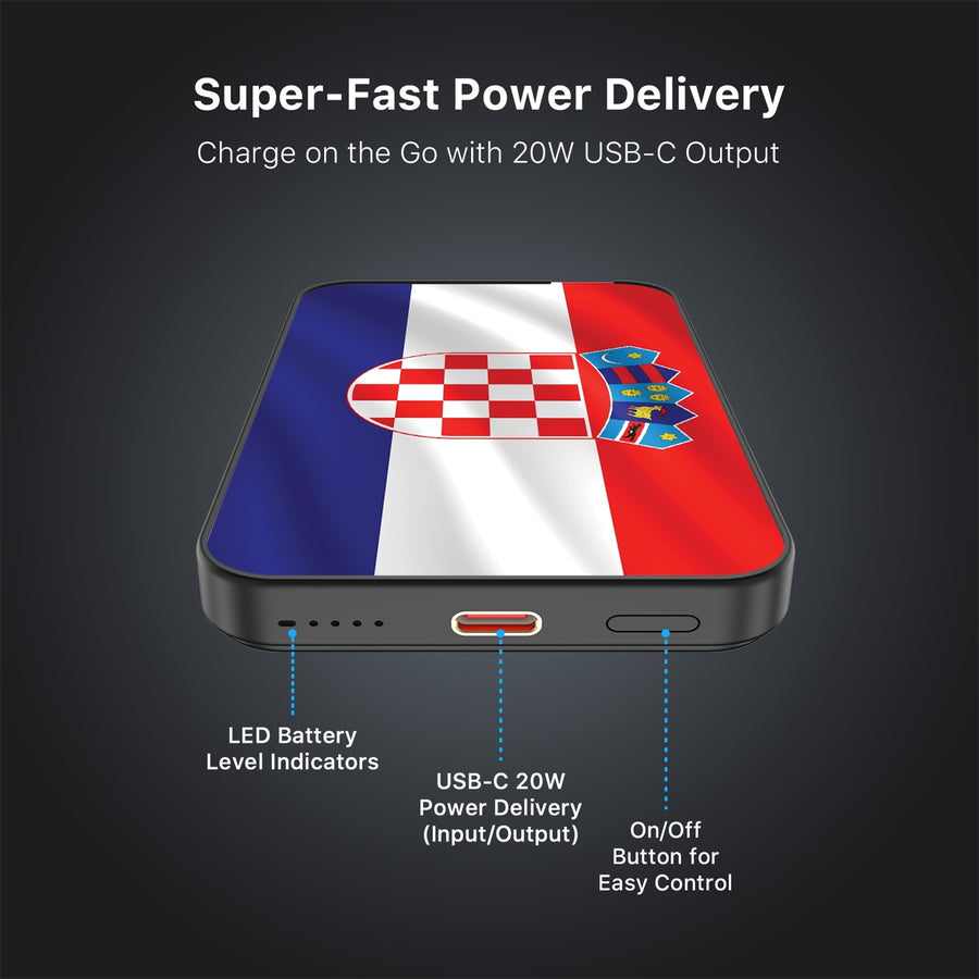 MyBat Design Lab 5000mAh Magnetic Wireless Power Bank - Black - Croatia Flag - MPBBAT131-BK-143-7.jpg