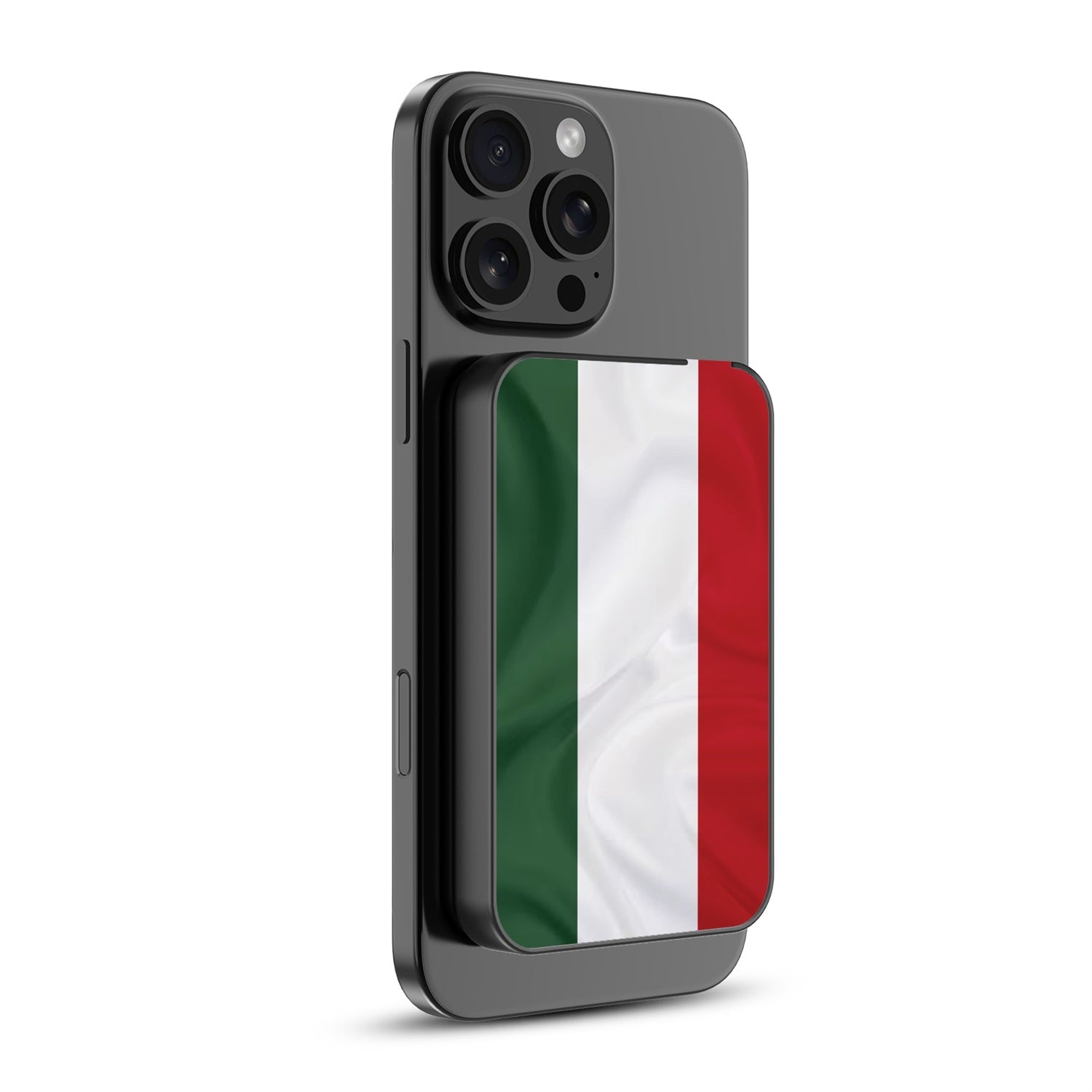 MyBat Design Lab 5000mAh Magnetic Wireless Power Bank - Black - Hungary Flag - MPBBAT131-BK-149-2.jpg