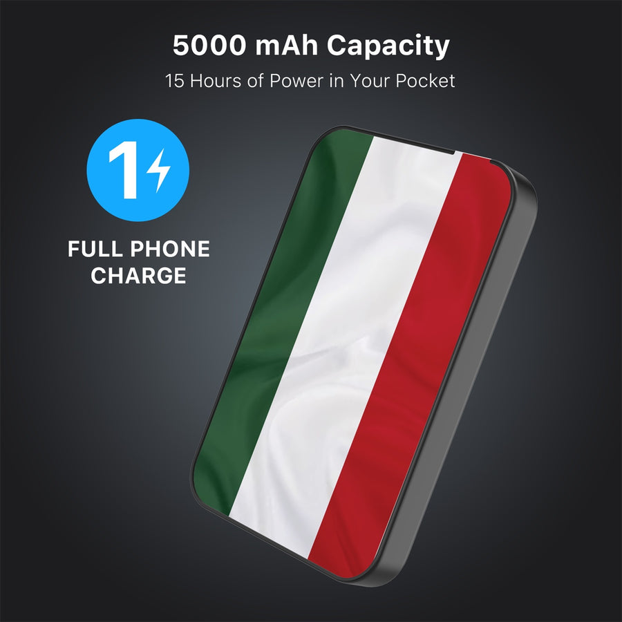 MyBat Design Lab 5000mAh Magnetic Wireless Power Bank - Black - Hungary Flag - MPBBAT131-BK-149-8.jpg