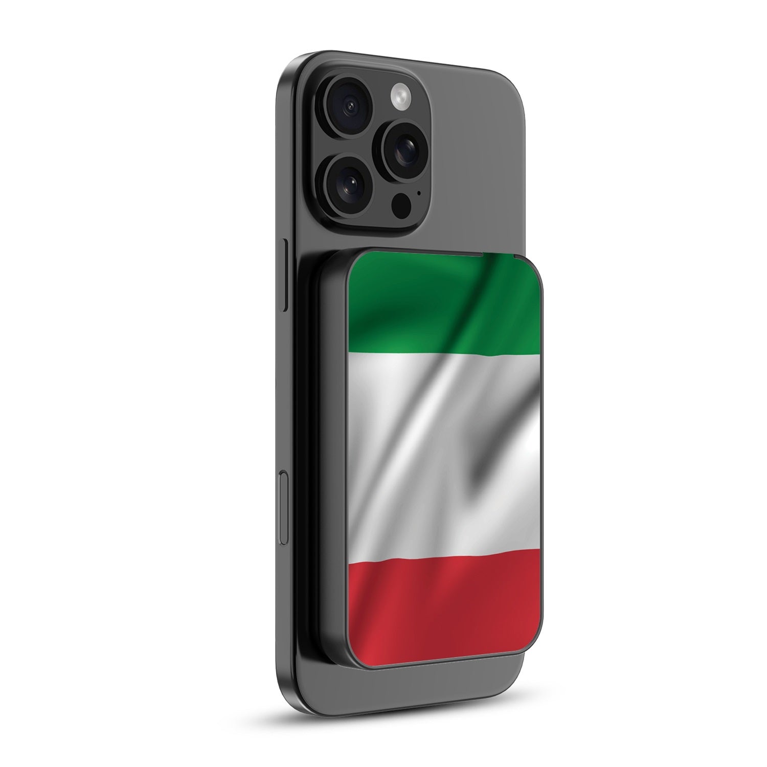 MyBat Design Lab 5000mAh Magnetic Wireless Power Bank - Black - Italy Flag - MPBBAT131-BK-150-2.jpg