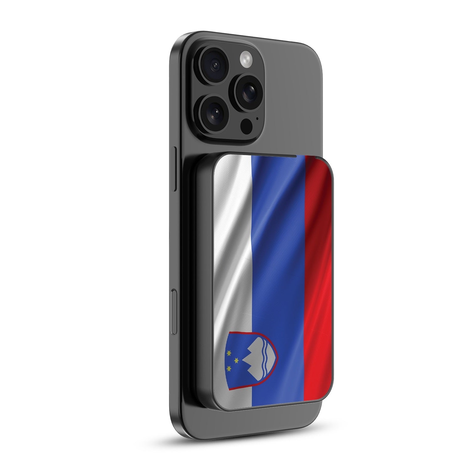 MyBat Design Lab 5000mAh Magnetic Wireless Power Bank - Black - Slovenia Flag - MPBBAT131-BK-158-2.jpg