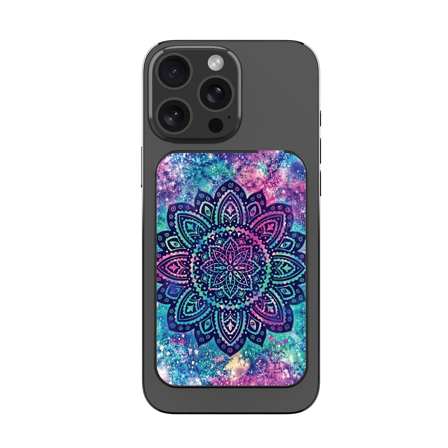 MyBat Design Lab 5000mAh Magnetic Wireless Power Bank - Black - Cosmic Mandala - MPBBAT131-BK-165-3.jpg