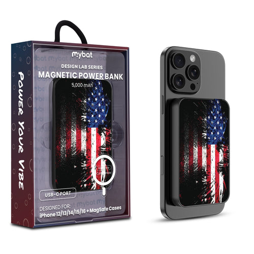 MyBat Design Lab 5000mAh Magnetic Wireless Power Bank - Black - American Eagle - MPBBAT131-BK-169-1.jpg