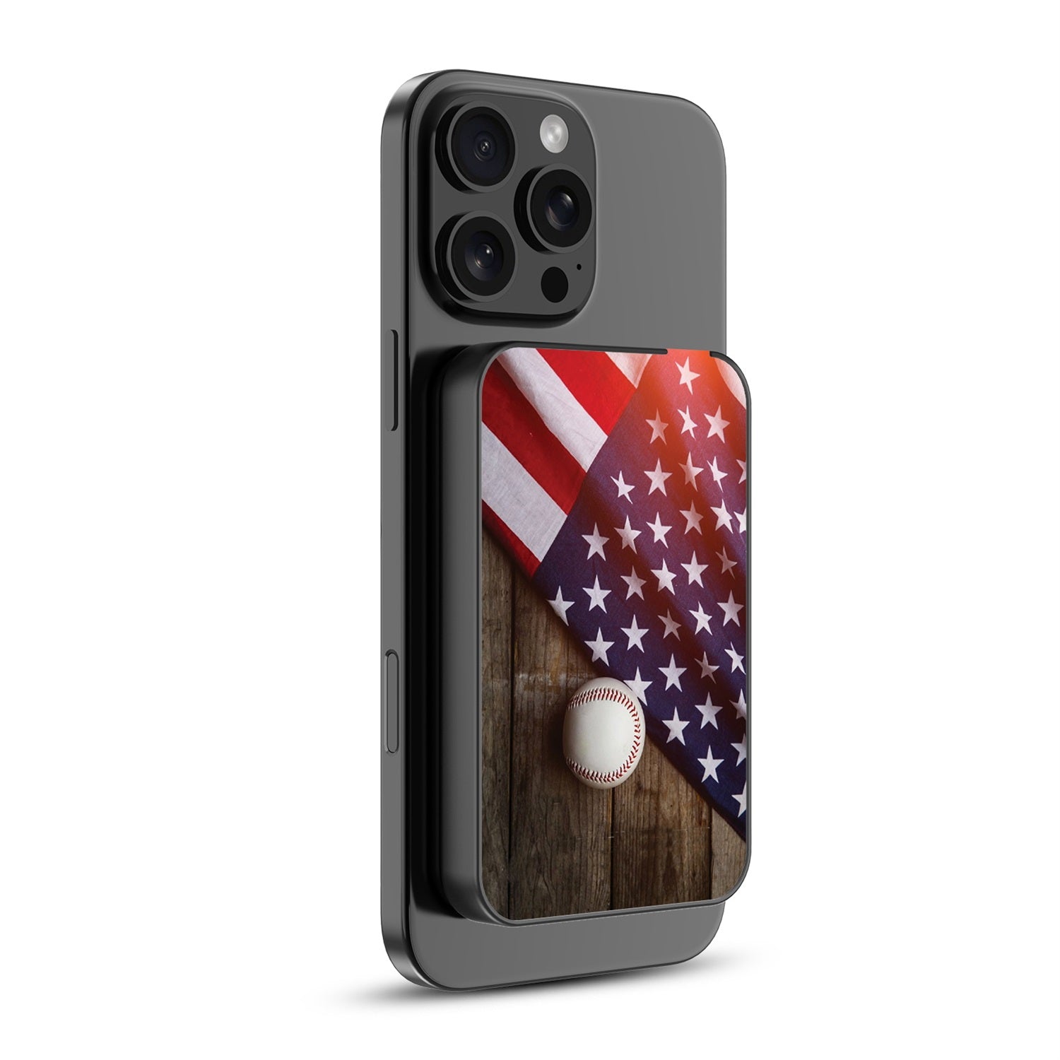 MyBat Design Lab 5000mAh Magnetic Wireless Power Bank - Black - Patriotic Pitch - MPBBAT131-BK-172-2.jpg