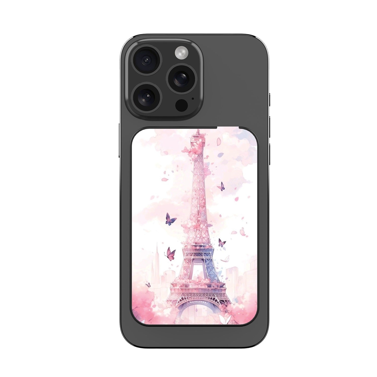 MyBat Design Lab 5000mAh Magnetic Wireless Power Bank - Black - Parisian Butterflies - MPBBAT131-BK-182-3.jpg