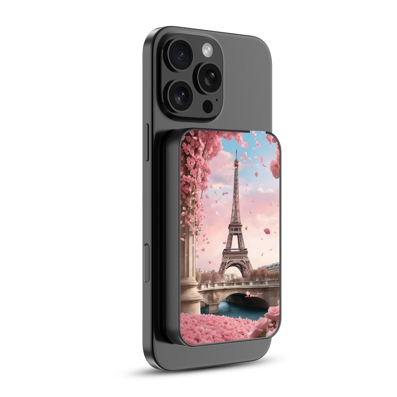 MyBat Design Lab 5000mAh Magnetic Wireless Power Bank - Black - Paris In Bloom - MPBBAT131-BK-183-2.jpg