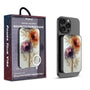MyBat Design Lab 5000mAh Magnetic Wireless Power Bank - Black - Pressed Flowers