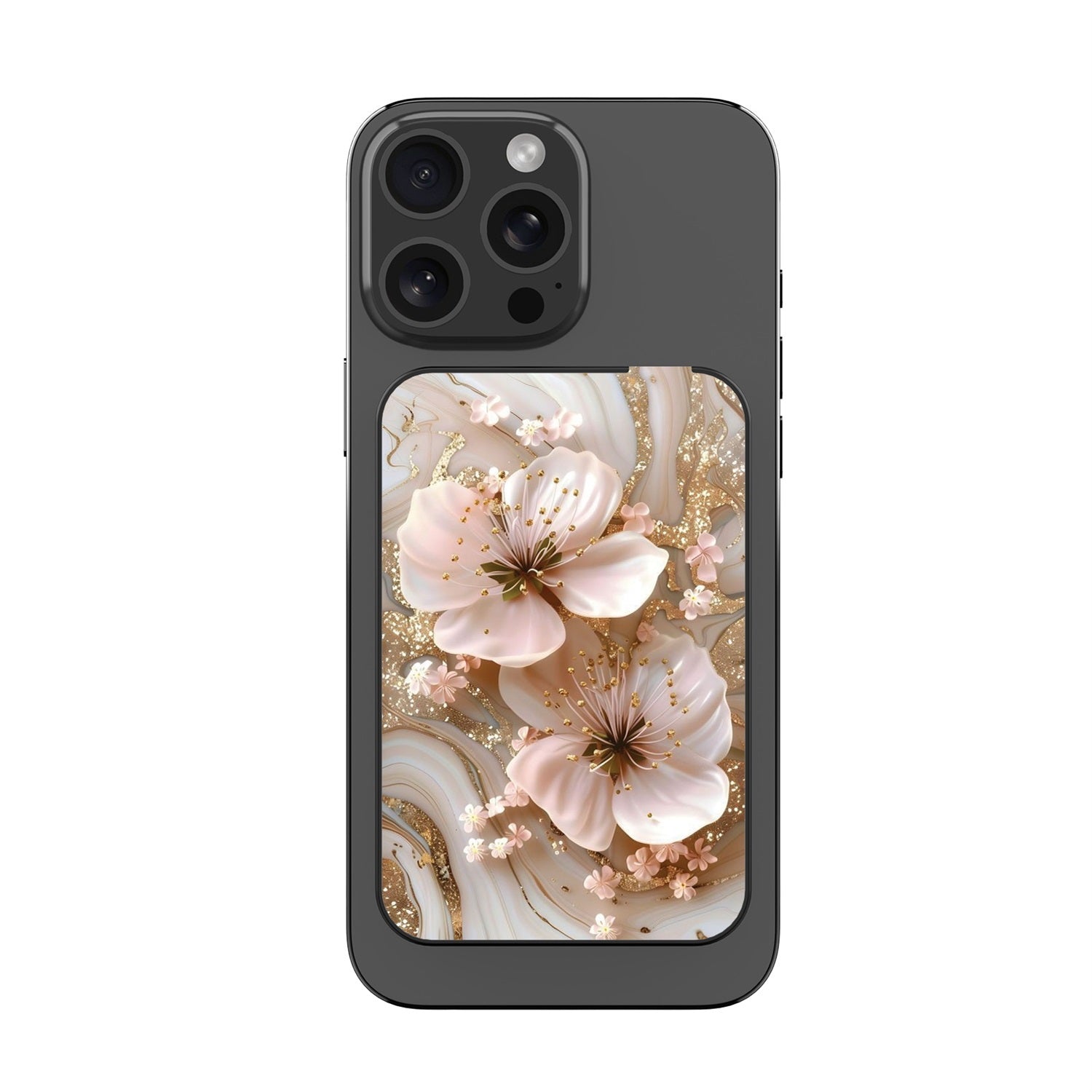 MyBat Design Lab 5000mAh Magnetic Wireless Power Bank - Black - Golden Petal Glow - MPBBAT131-BK-186-3.jpg