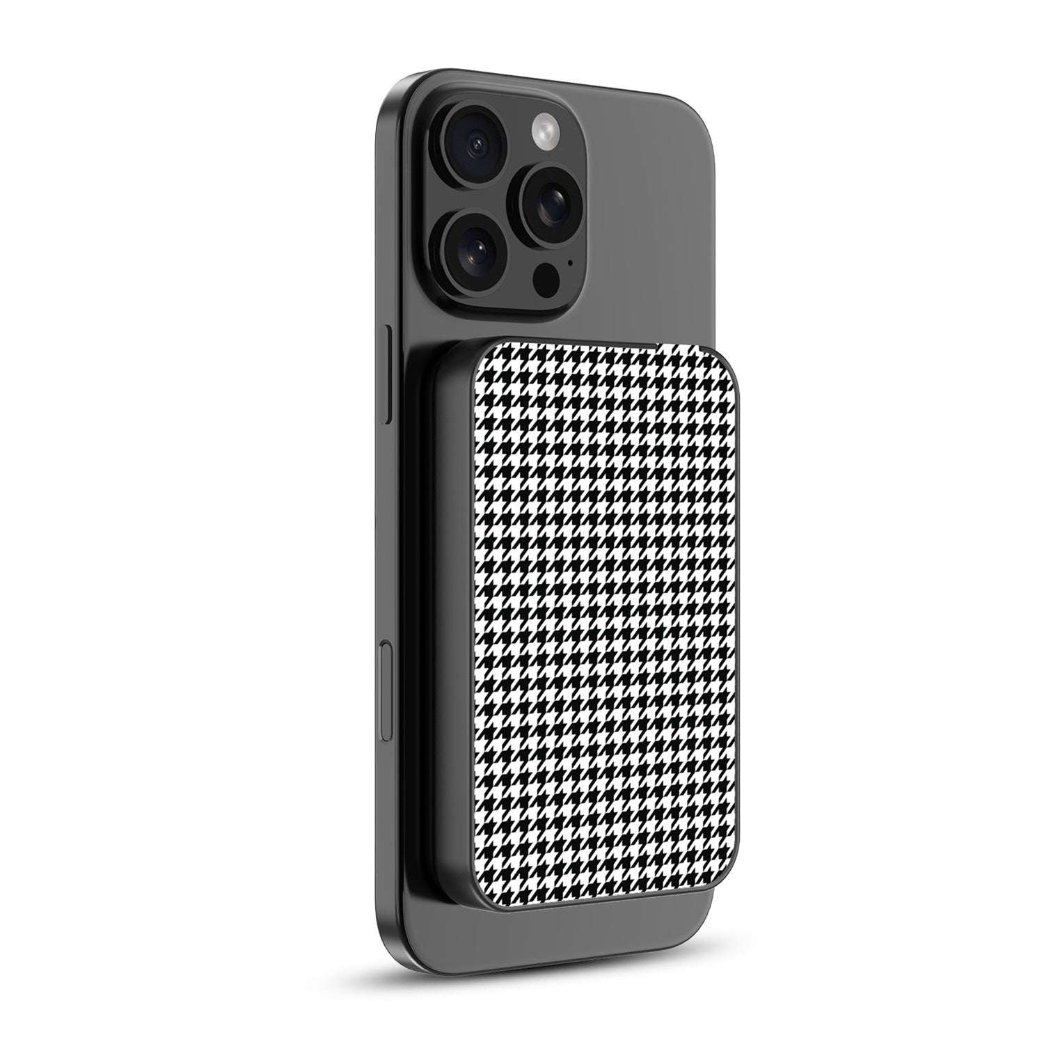 MyBat Design Lab 5000mAh Magnetic Wireless Power Bank - Black - Classic Houndstooth - MPBBAT131-BK-215-2.jpg