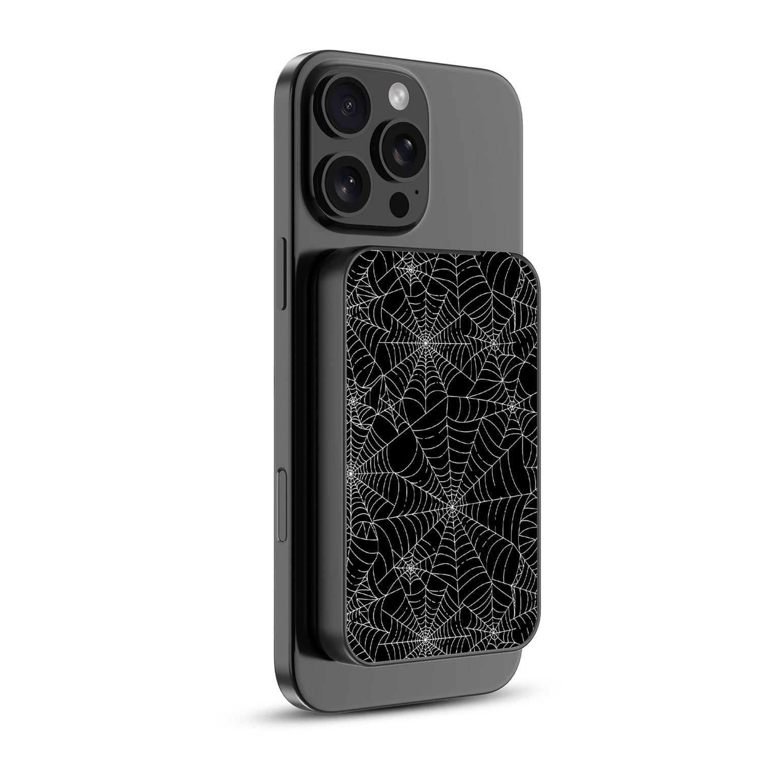 MyBat Design Lab 5000mAh Magnetic Wireless Power Bank - Black - Spider Web - MPBBAT131-BK-217-2.jpg