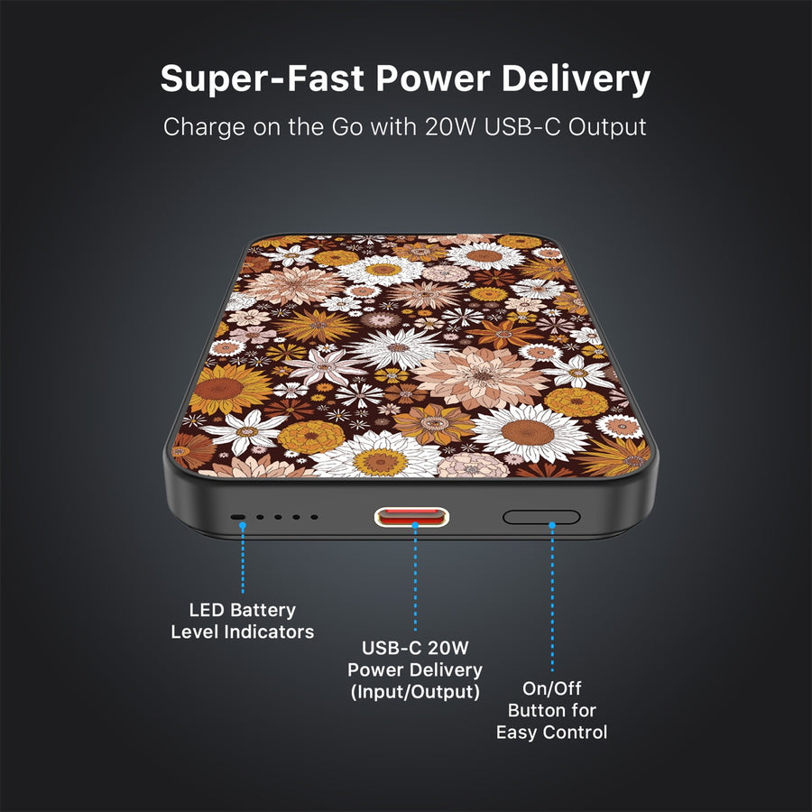 MyBat Design Lab 5000mAh Magnetic Wireless Power Bank - Black - Autumn Florals - MPBBAT131-BK-243-7.jpg