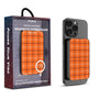 MyBat Design Lab 5000mAh Magnetic Wireless Power Bank - Black - Pumpkin Plaid - MPBBAT131-BK-244-1.jpg
