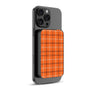 MyBat Design Lab 5000mAh Magnetic Wireless Power Bank - Black - Pumpkin Plaid - MPBBAT131-BK-244-2.jpg