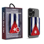 MyBat Design Lab 5000mAh Magnetic Wireless Power Bank - Black - Cuba Flag