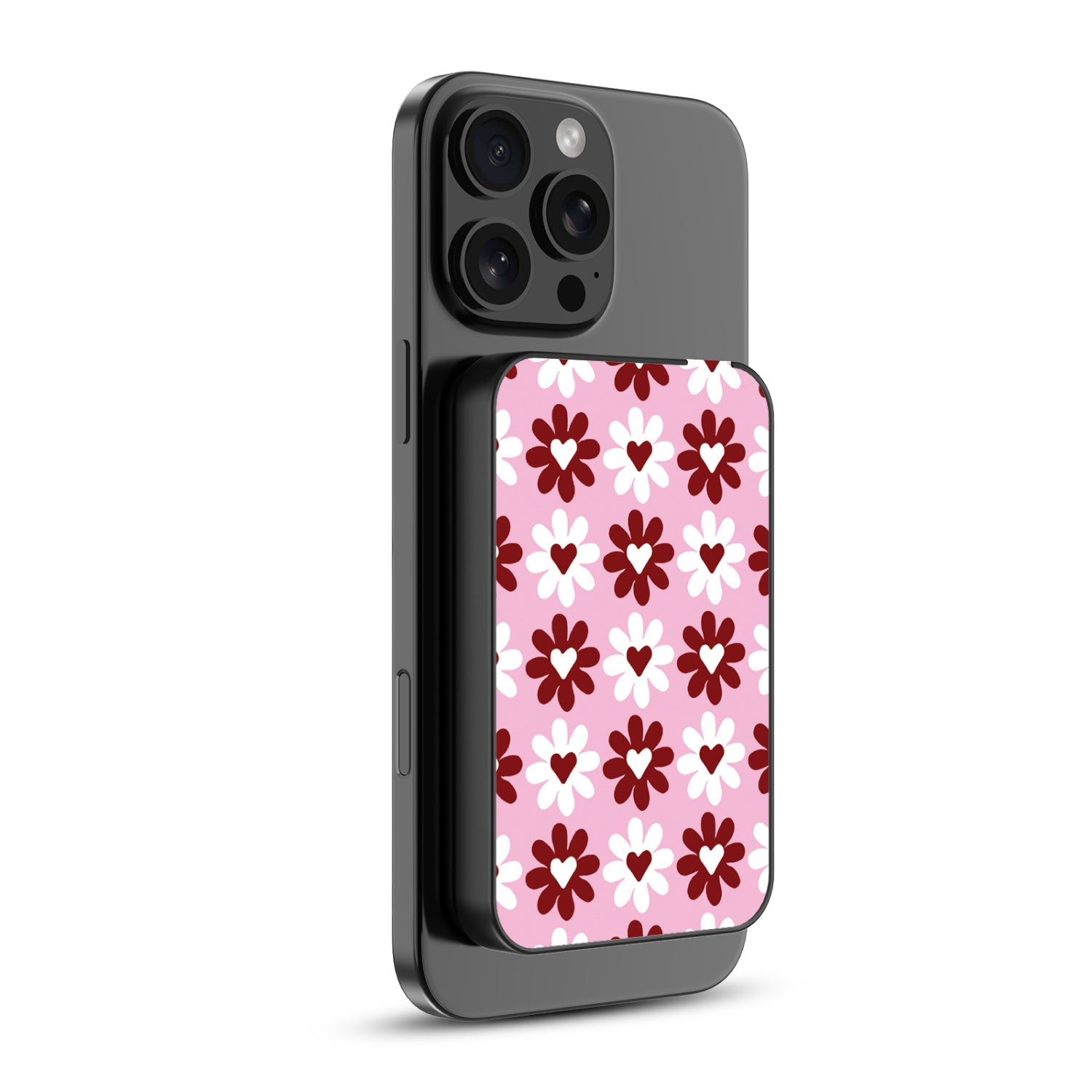 MyBat Design Lab 5000mAh Magnetic Wireless Power Bank - Black - Love in Bloom - MPBBAT131-BK-341-2.jpg