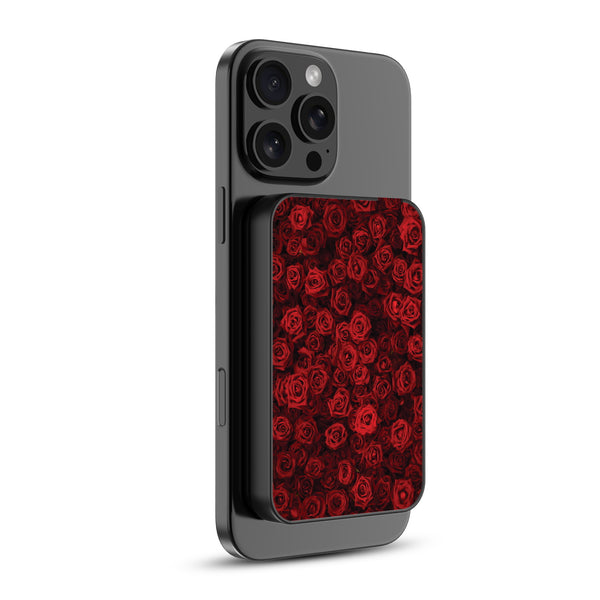 MyBat Design Lab 5000mAh Magnetic Wireless Power Bank - Black - Red Roses - MPBBAT131-BK-343-2.jpg