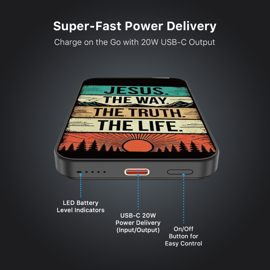 MyBat Design Lab 5000mAh Magnetic Wireless Power Bank - Black - Jesus - MPBBAT131-BK-351-7.jpg