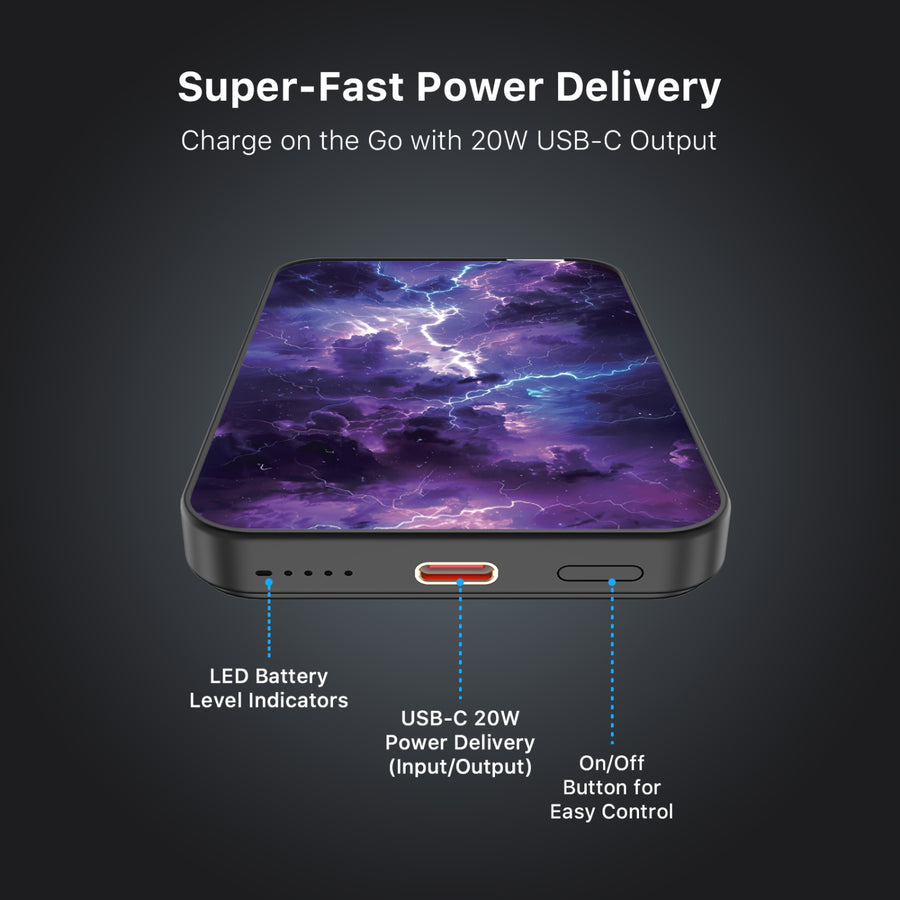 MyBat Design Lab 5000mAh Magnetic Wireless Power Bank - Black - Lightning Storm - MPBBAT131-BK-353-7.jpg