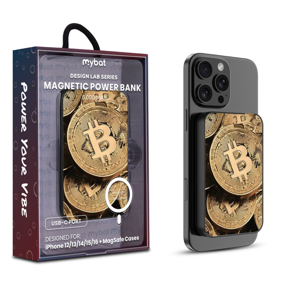 MyBat Design Lab 5000mAh Magnetic Wireless Power Bank - Black - Bitcoin - MPBBAT131-BK-357-1.jpg