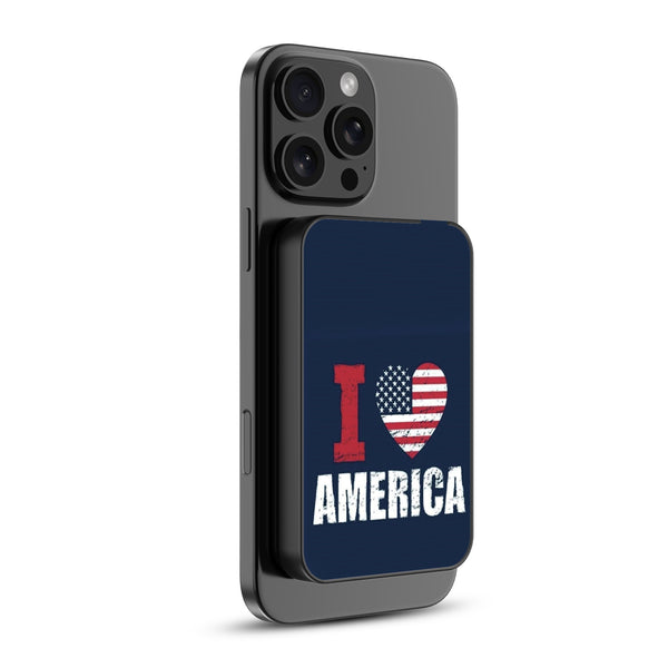 MyBat Design Lab 5000mAh Magnetic Wireless Power Bank - Black - I Love America - MPBBAT131-BK-358-2.jpg