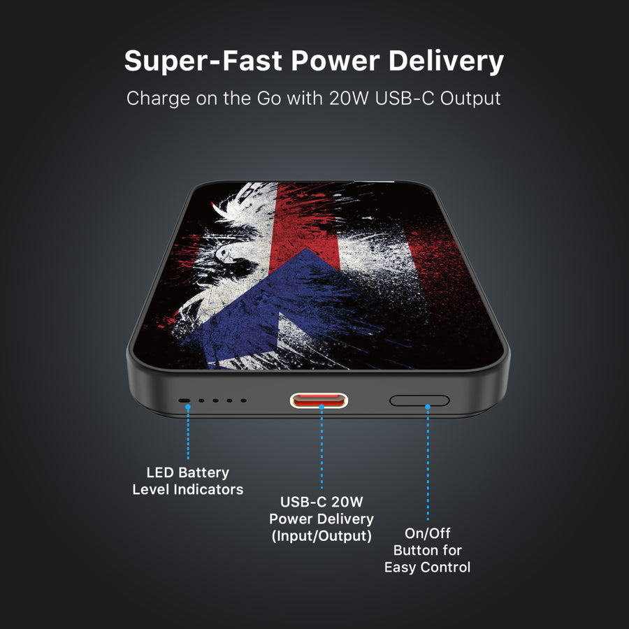 MyBat Design Lab 5000mAh Magnetic Wireless Power Bank - Black - Puerto Rico Eagle Flag - MPBBAT131-BK-359-7.jpg