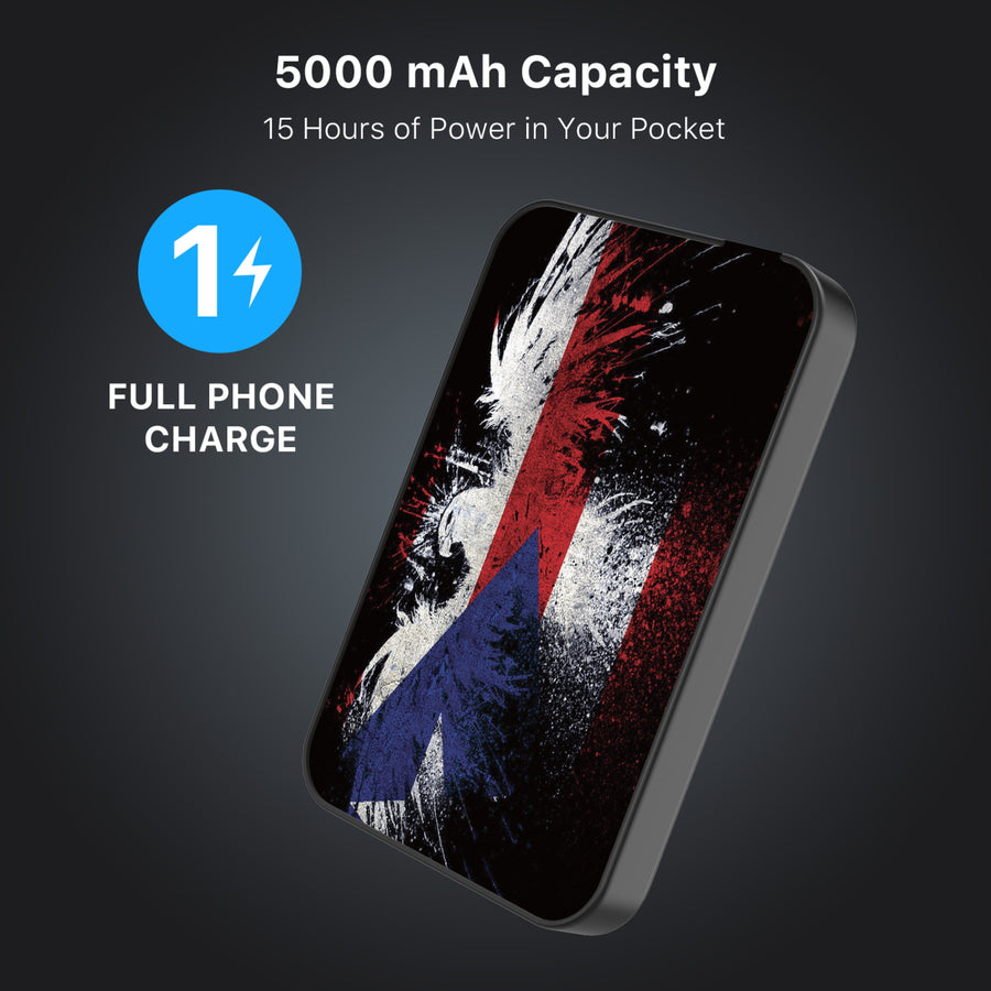 MyBat Design Lab 5000mAh Magnetic Wireless Power Bank - Black - Puerto Rico Eagle Flag - MPBBAT131-BK-359-8.jpg