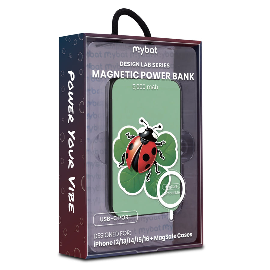 MyBat Design Lab 5000mAh Magnetic Wireless Power Bank - Black - Ladybug Luck - MPBBAT131-BK-373-9.jpg