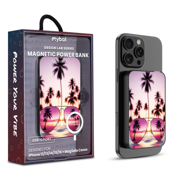 MyBat Design Lab 5000mAh Magnetic Wireless Power Bank - Black - California Sunset - MPBBAT131-BK-385-1.jpg