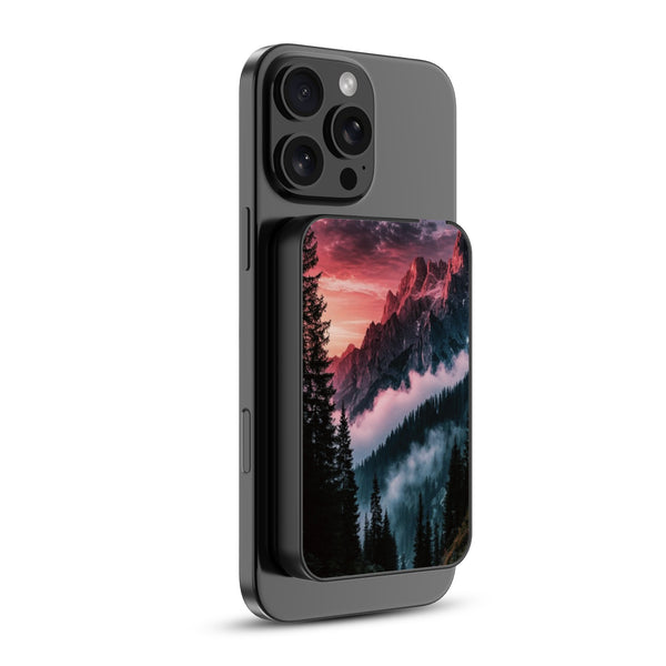 MyBat Design Lab 5000mAh Magnetic Wireless Power Bank - Black - Morning Nature - MPBBAT131-BK-387-2.jpg