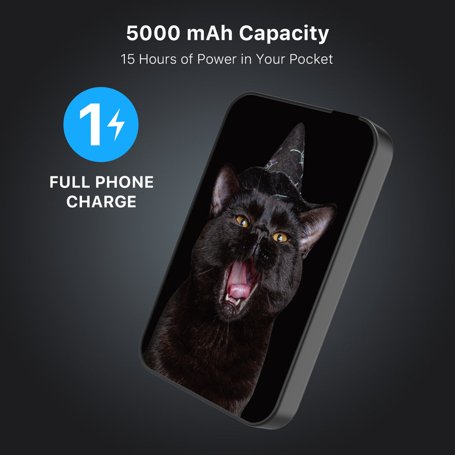 MyBat Design Lab 5000mAh Magnetic Wireless Power Bank - Black - Witch’s Cat - MPBBAT131-BK-403-8.jpg