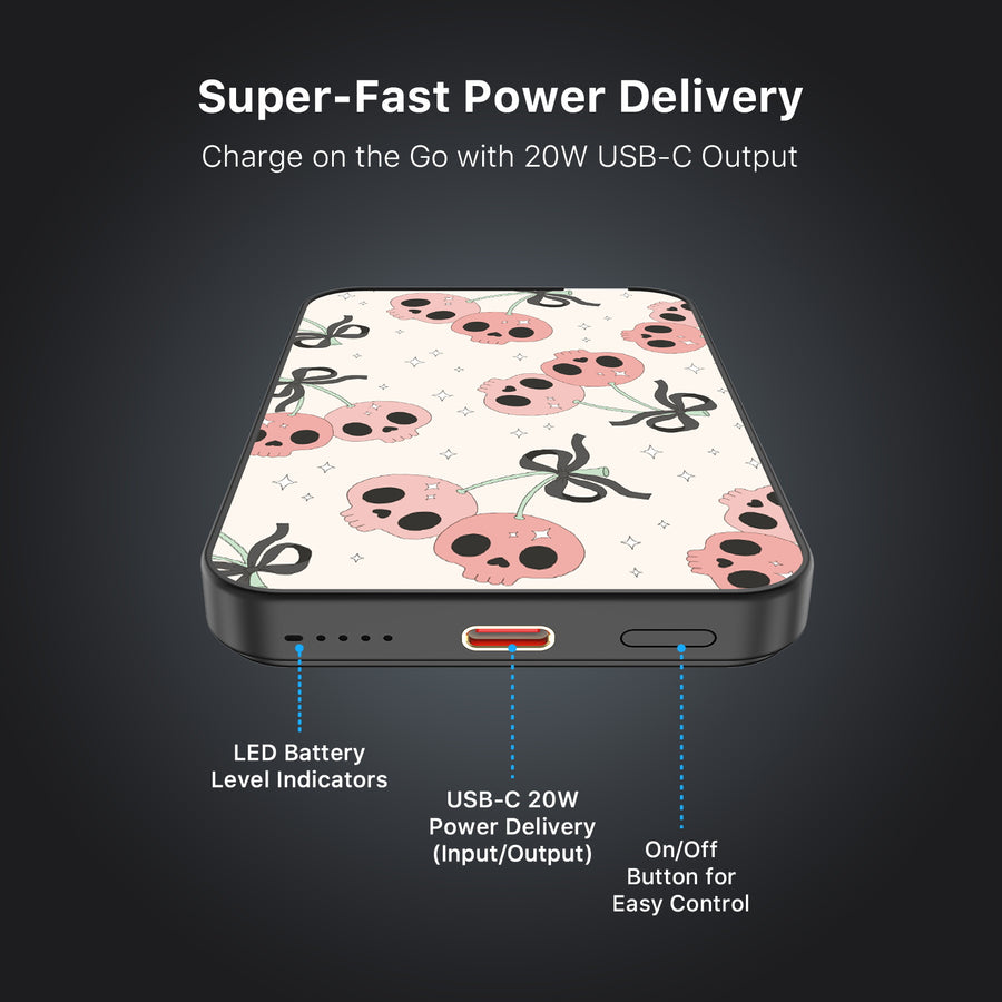 MyBat Design Lab 5000mAh Magnetic Wireless Power Bank - Black - Cherry Skulls - MPBBAT131-BK-408-7.jpg