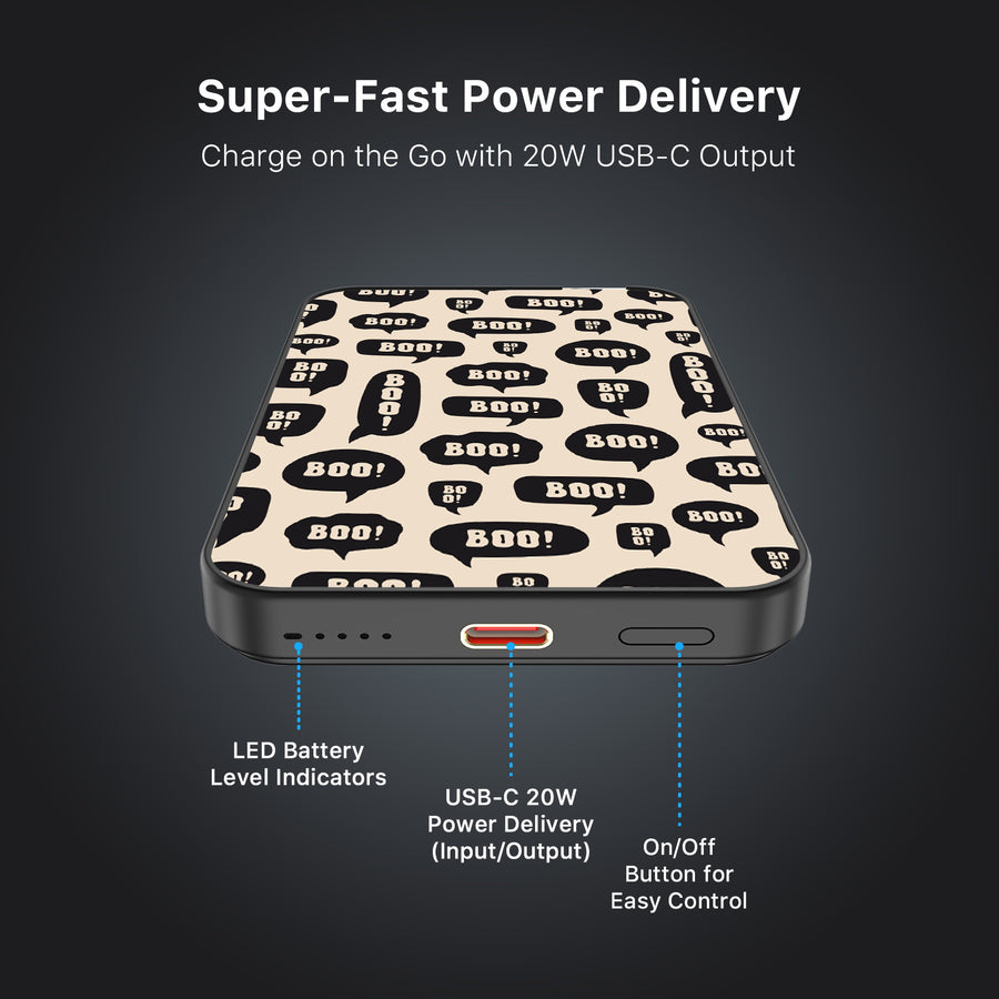 MyBat Design Lab 5000mAh Magnetic Wireless Power Bank - Black - Text Me Boo - MPBBAT131-BK-414-7.jpg