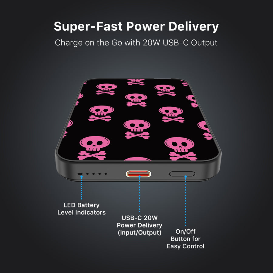 MyBat Design Lab 5000mAh Magnetic Wireless Power Bank - Black - Pretty Poison - MPBBAT131-BK-416-7.jpg