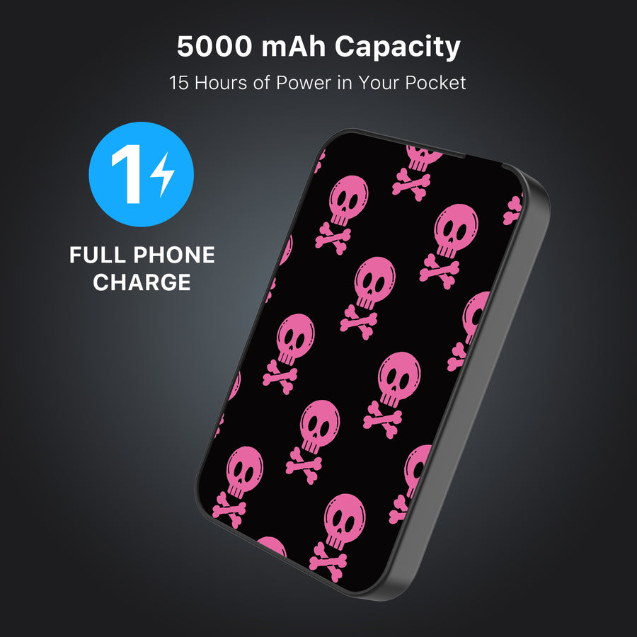 MyBat Design Lab 5000mAh Magnetic Wireless Power Bank - Black - Pretty Poison - MPBBAT131-BK-416-8.jpg