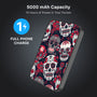 MyBat Design Lab 5000mAh Magnetic Wireless Power Bank - Black - Sugar Rose Skulls - MPBBAT131-BK-418-8.jpg