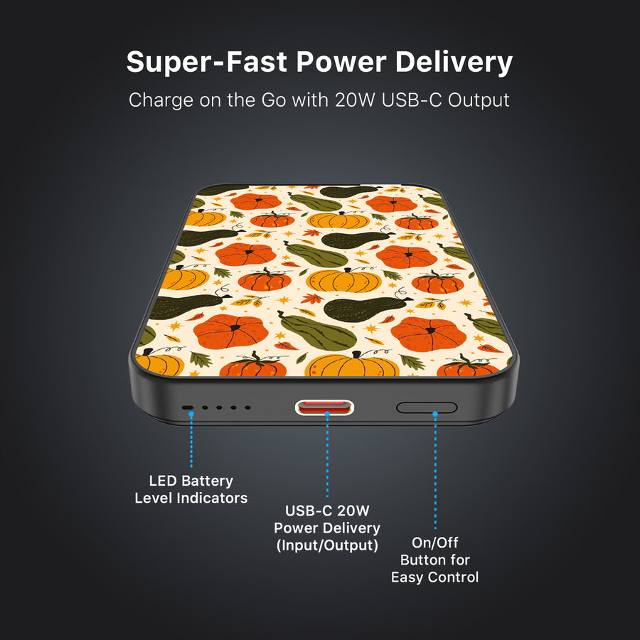 MyBat Design Lab 5000mAh Magnetic Wireless Power Bank - Black - Harvest Gourds - MPBBAT131-BK-430-7.jpg