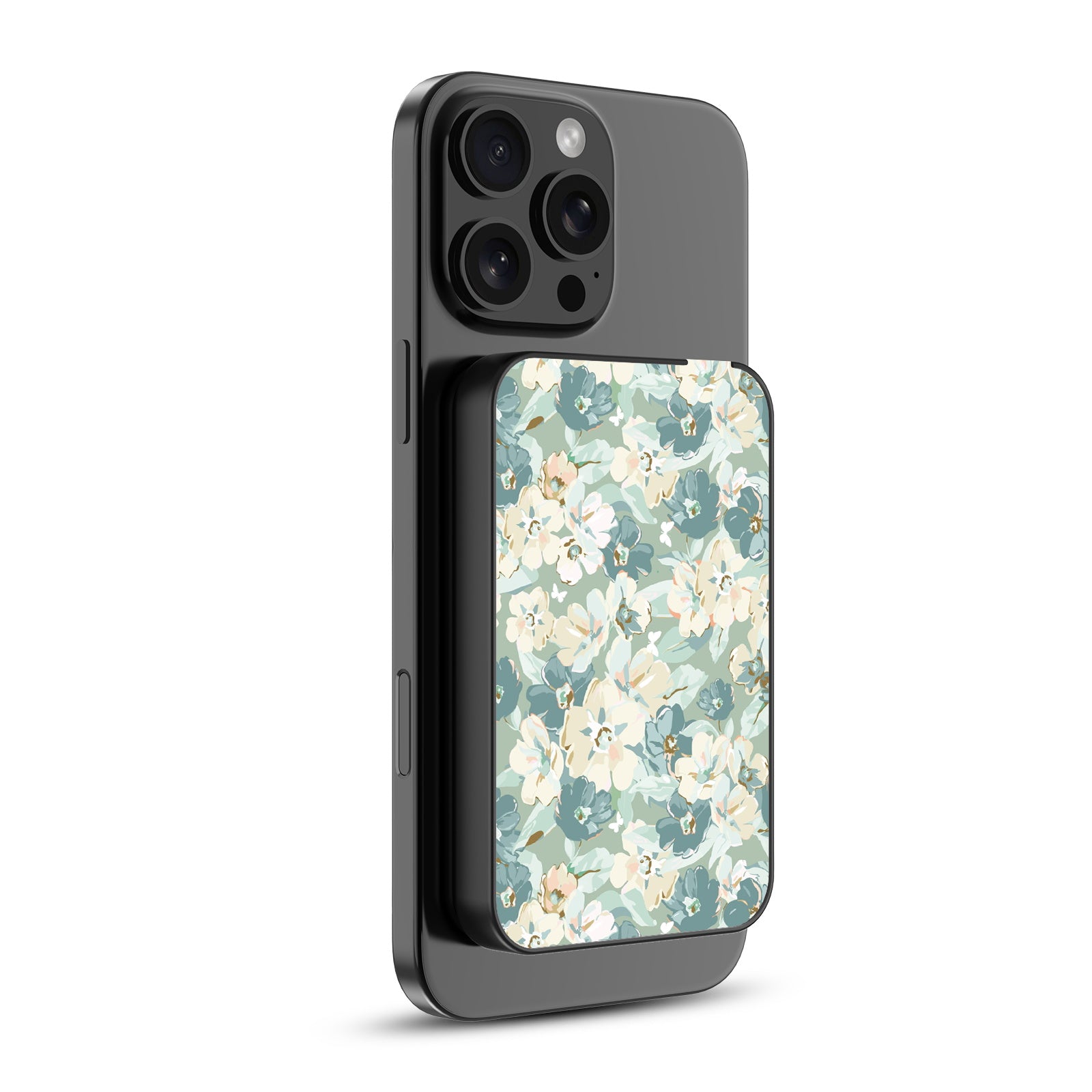 MyBat Design Lab 5000mAh Magnetic Wireless Power Bank - Black - Vintage Garden - MPBBAT131-BK-432-2.jpg