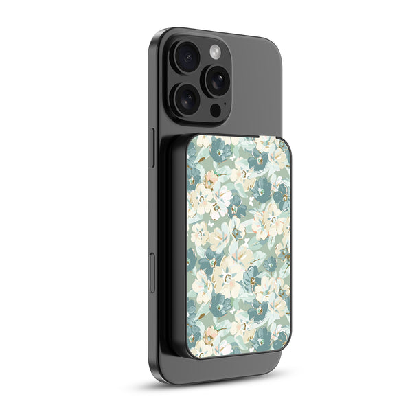MyBat Design Lab 5000mAh Magnetic Wireless Power Bank - Black - Vintage Garden - MPBBAT131-BK-432-2.jpg