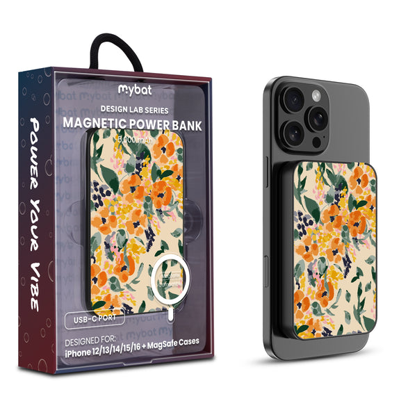 MyBat Design Lab 5000mAh Magnetic Wireless Power Bank - Black - Marigold Mix - MPBBAT131-BK-434-1.jpg