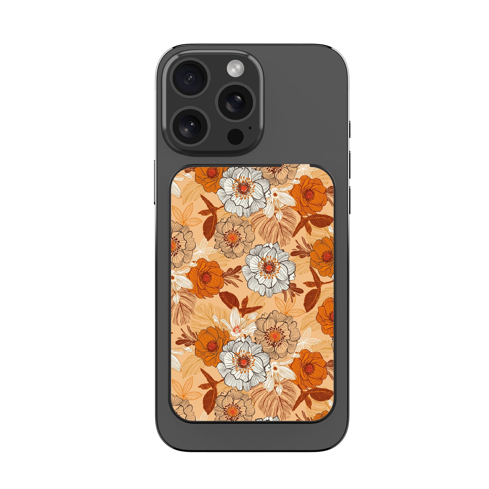 MyBat Design Lab 5000mAh Magnetic Wireless Power Bank - Black - Retro Bouquet - MPBBAT131-BK-440-3.jpg