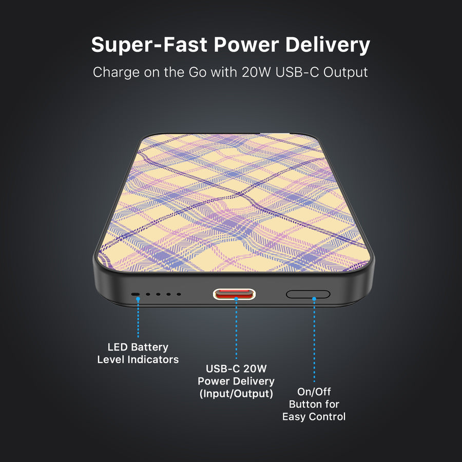 MyBat Design Lab 5000mAh Magnetic Wireless Power Bank - Black - Wavy Plaid - MPBBAT131-BK-442-7.jpg
