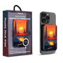 MyBat Design Lab 5000mAh Magnetic Wireless Power Bank - Black - Sunset Camp